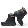 Herren Freizeitschuhe Safty Stiefel Retro Leder Schneeschuhe