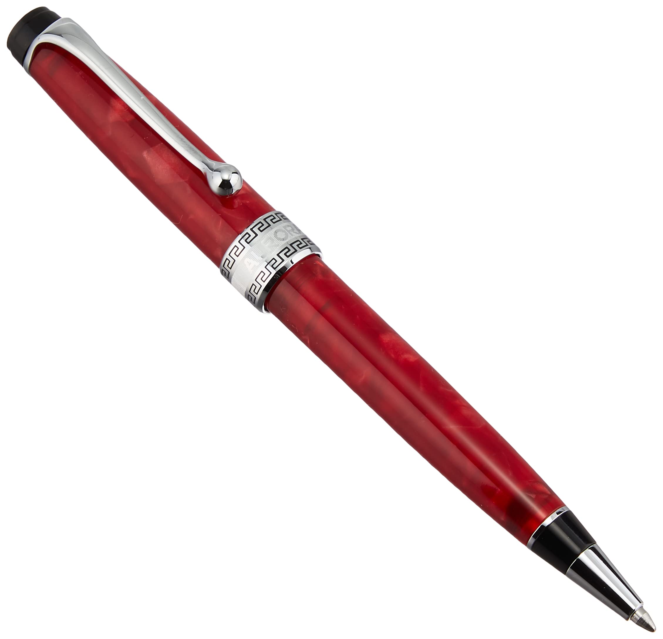 

Aurora Ballpoint Pen Optima Rosso Officially Imported Product Oil-based 998-CRA