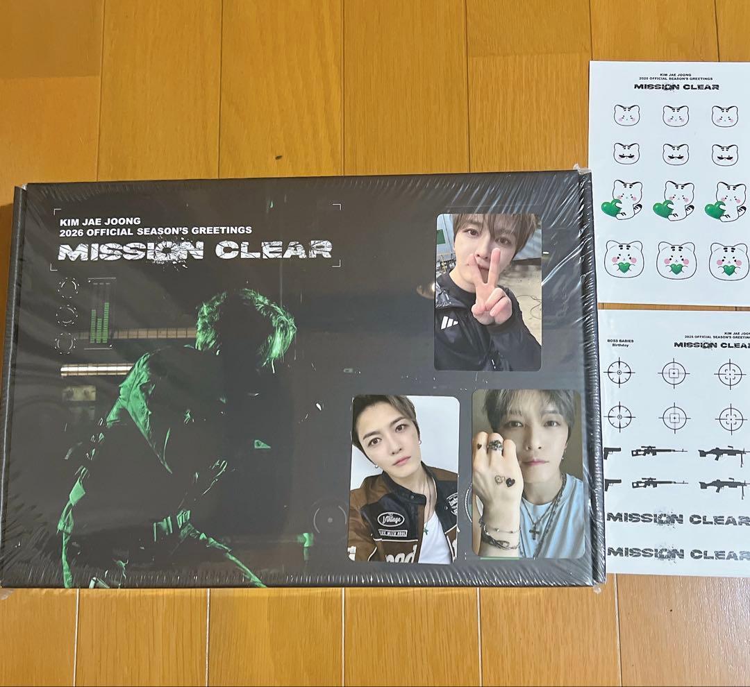 

[USED] Jaejoong Season s Greetings [MISSION CLEAR] with bonus item