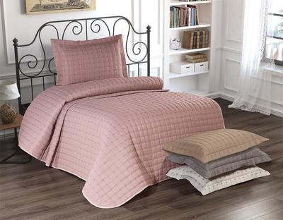 Conjunto de colcha acolchoada estrela 2 peças, colcha 180x240, fronha 50x70, tamanho único, pó