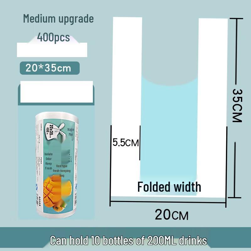 ZISIZ Vest-Style Food Preservation Bags