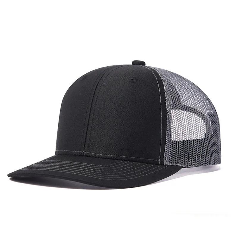 Baseball Cap With Breathable Cotton And Wide Brim For Outdoor Wear