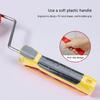 Multifunction Wall Putty Roller with Comfortable Handle Drywall Finishing Roller Paint Roller with Handle for Even Coating