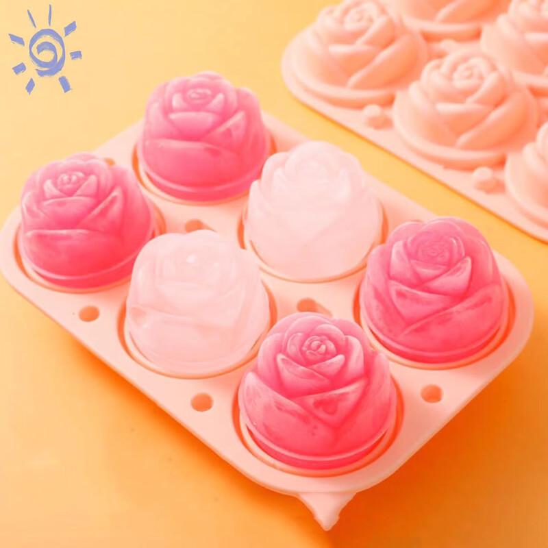 Rose Flower Ice Cube Tray Mold