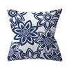 Navy Blue Mandala Nordic Geometric Pillowcase 45x45 Cushion Cover Decorative Pillow Sofa Cushion Home Decor Polyester