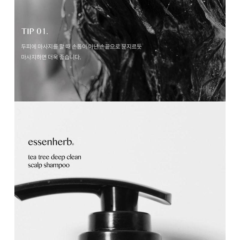 ESSEN HERB Tea Tree Deep Clean Scalp Shampoo