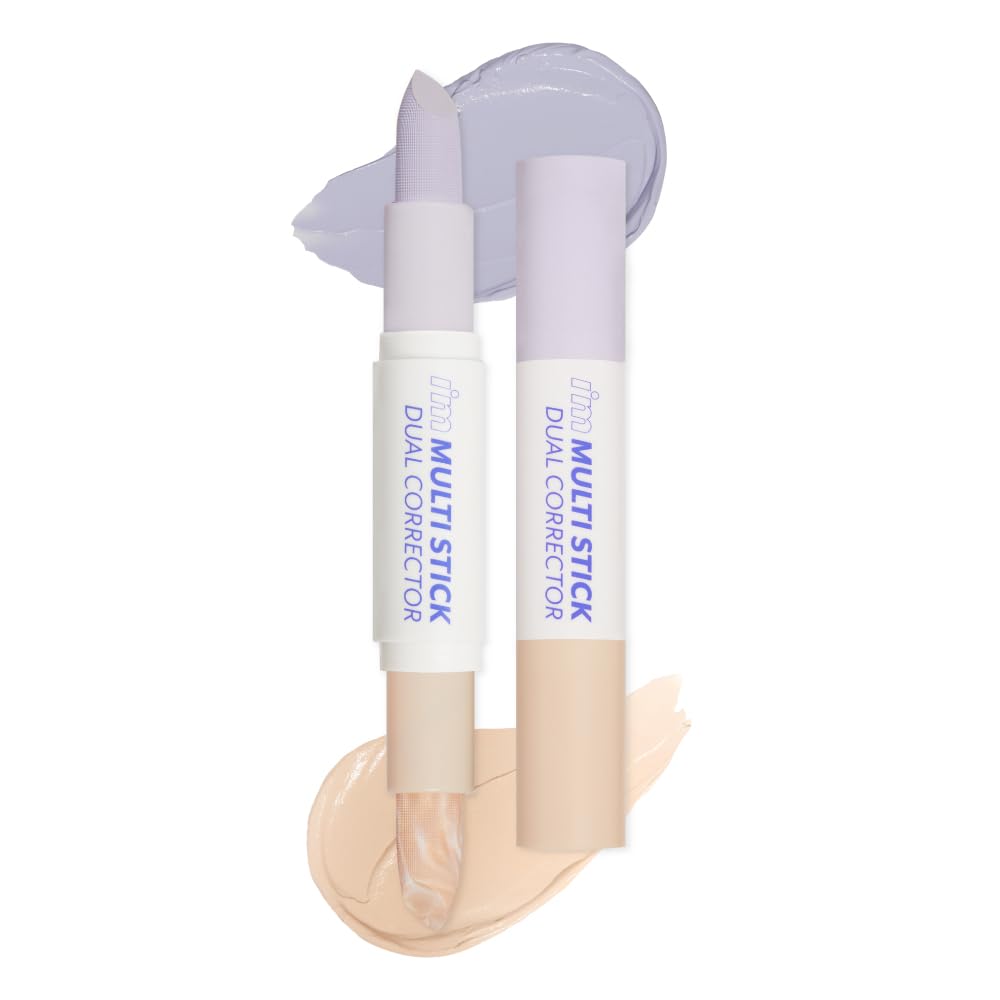 

meme Official Cosmetics Control Color Concealer Stick Makeup Base Tone Correction Pink Lavender Green Base Multi Stick Dual Corrector i m