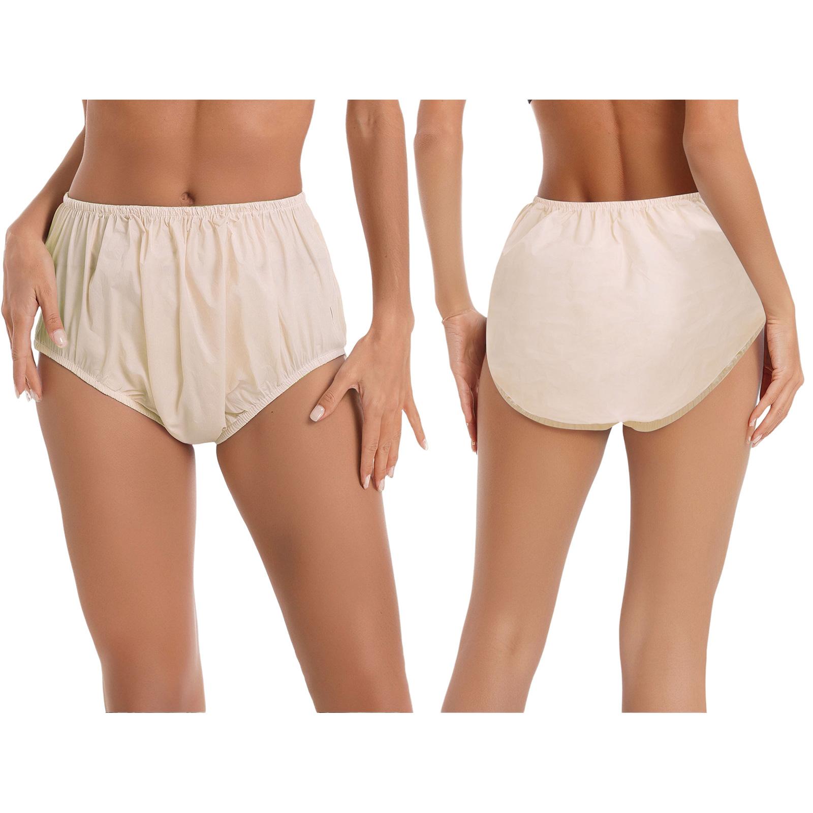 

Подгузники для взрослых Пожилые Послеоперационные Пациенты Подгузник Водонепроницаемый Прочный Непротекаемый Моющийся Эластичный Пластиковый Трусы-Брифы XL телесный