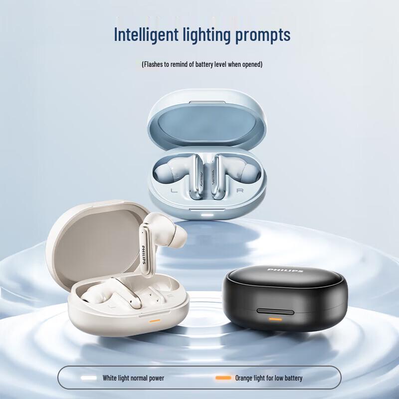 Philips TAT2120 True Wireless Noise-Cancelling Earbuds