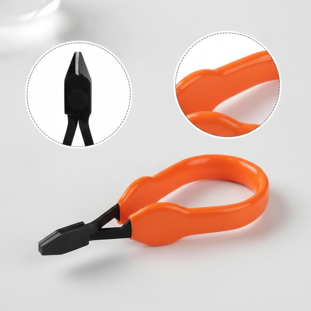Hackle Pliers NonSlip Fly Tying Lightweight for Anglers
