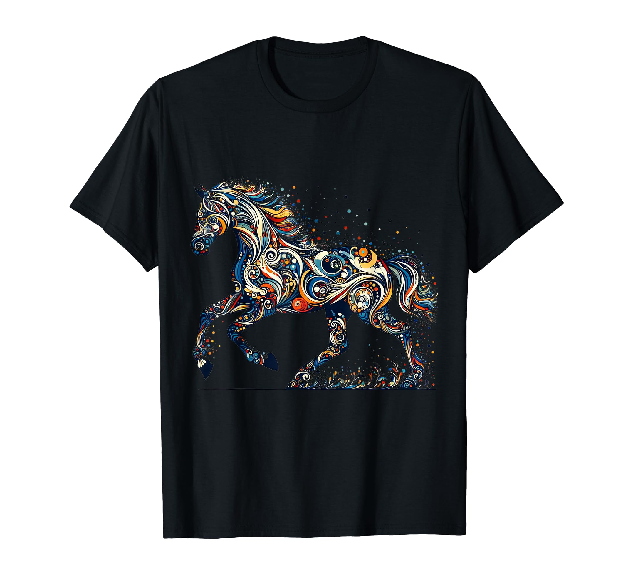 

Horse Lover - Majestic Horse - Horse Graphic Design T-Shirt