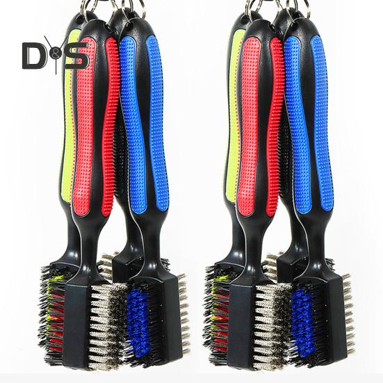 Golfschlägerbürste, Golfschläger-Reinigungswerkzeug mit magnetischem, einziehbarem Karabiner, leichtes Golfzubehör für Herren, Outdoor-Sport