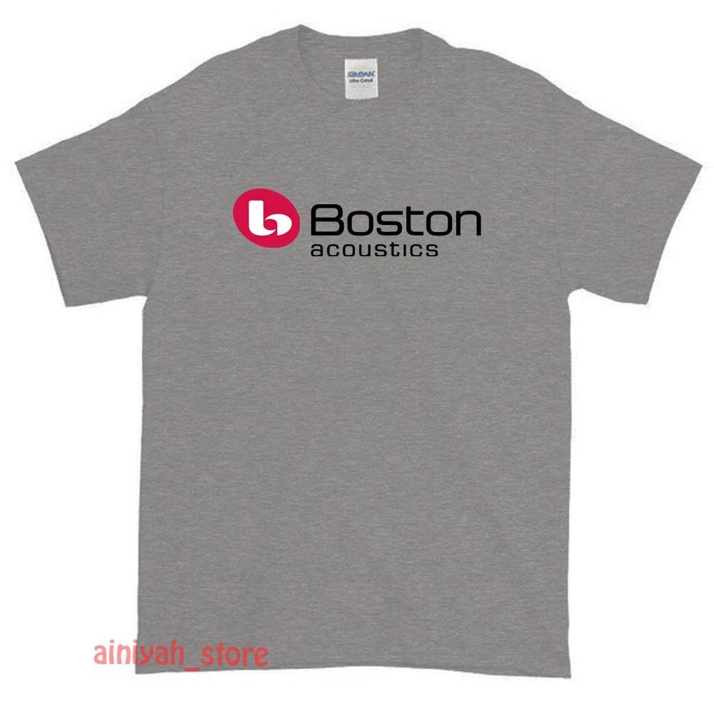 

New Boston Acoustics Logo Men s Funny T shirt USA Size S-XXL 4XL