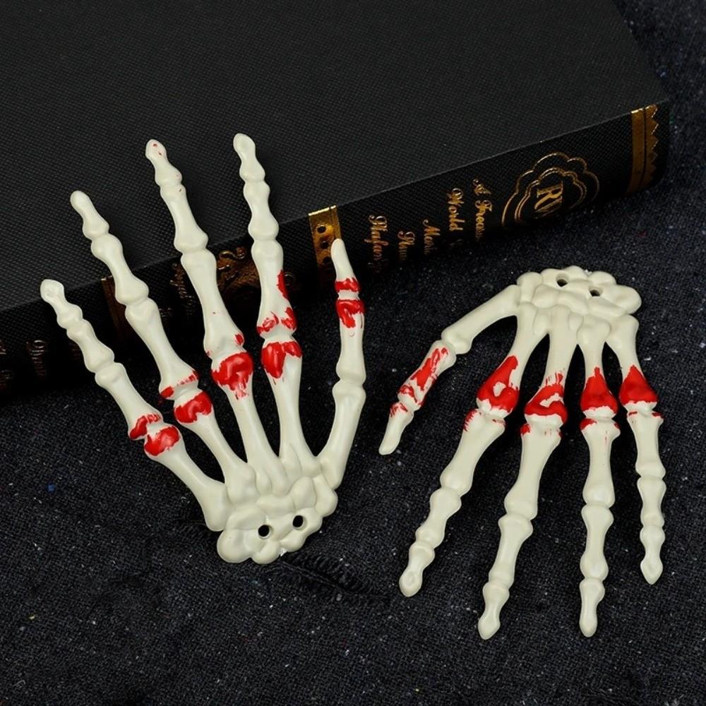 Scary Fake Skeleton Hands Plastic Spirit Claw Halloween Skeleton Hands  Ghost Festival