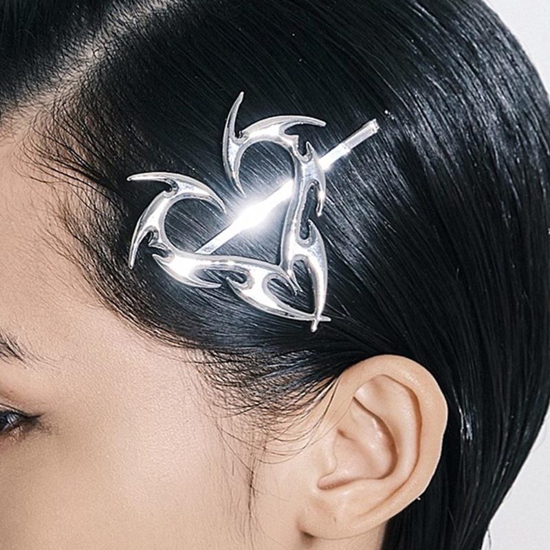 Pin for Daily Casual Outing Wear Street Valentine's Day Valentines Hair Clips Claw Clips Hair Barrettes, School Stuff