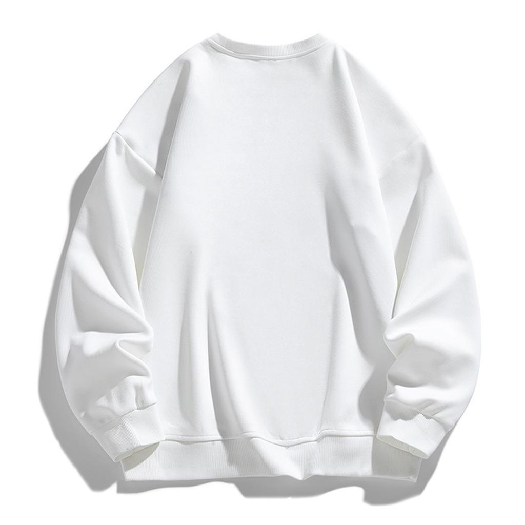 Men's Hoodie Loose Casual Long Sleeved Round Neck