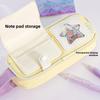 Multilayer Y2K Cartoon Stationery Bag Embroidery Ins Pencil Pouch Cute Korean Pencil Case  Student