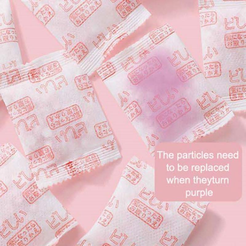 Deodorant Anti-acarieni Deodorizează Deodorizant Aromaterapie Particule Albe Parfum de Trandafir Rezistent la Mucegai și la Molii Naftalină