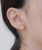 Byweekend Mini Hammer Ball Earring