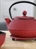 Gietijzeren Beschermende Standaard Voor Een Hete Ketel Pot
