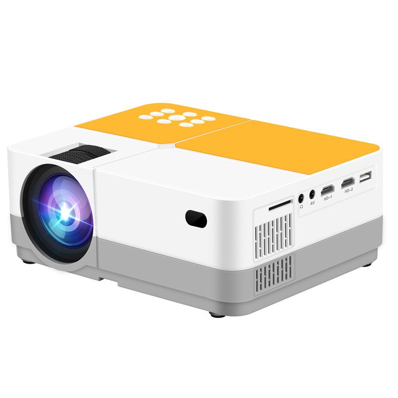 720P HD H3 Portable Home Projector for Living Room & Bedroom