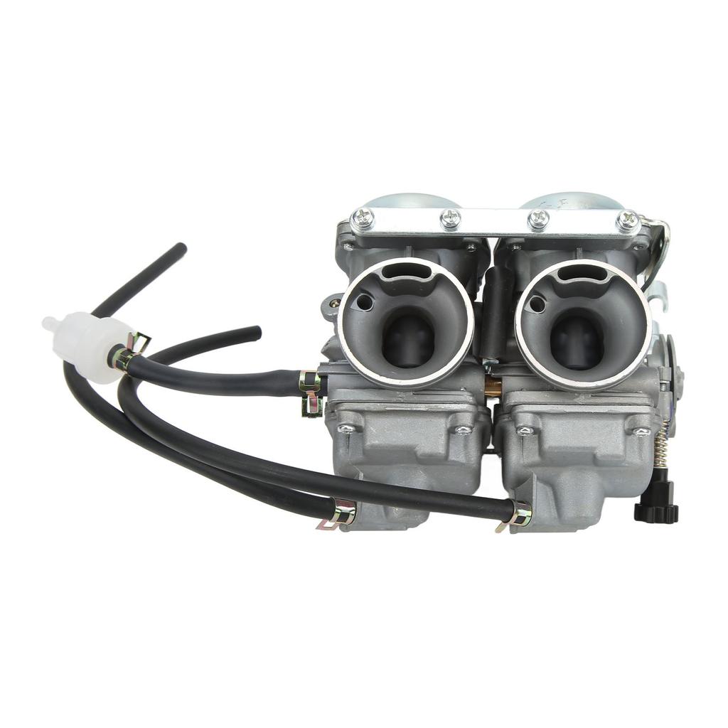 Motorcycle Twin Cylinder Carburetor 26mm Intake ID Replacement for CBT 125 250 Engine