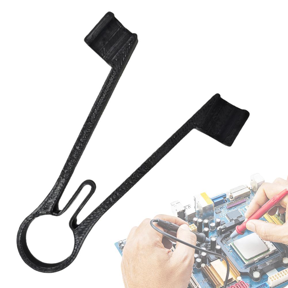 1Pc Plastic Probe Holder Mount Test Lead Probe Holder Stand Single-Handed Multimeter Probe Stand for Commercial Manufacturing