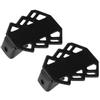 2pcs Mountain Terrain, Iron Rr Pedal Feetpegs Anti bike foot peg   feet rest   slip Foot Rest with 5mm Hole