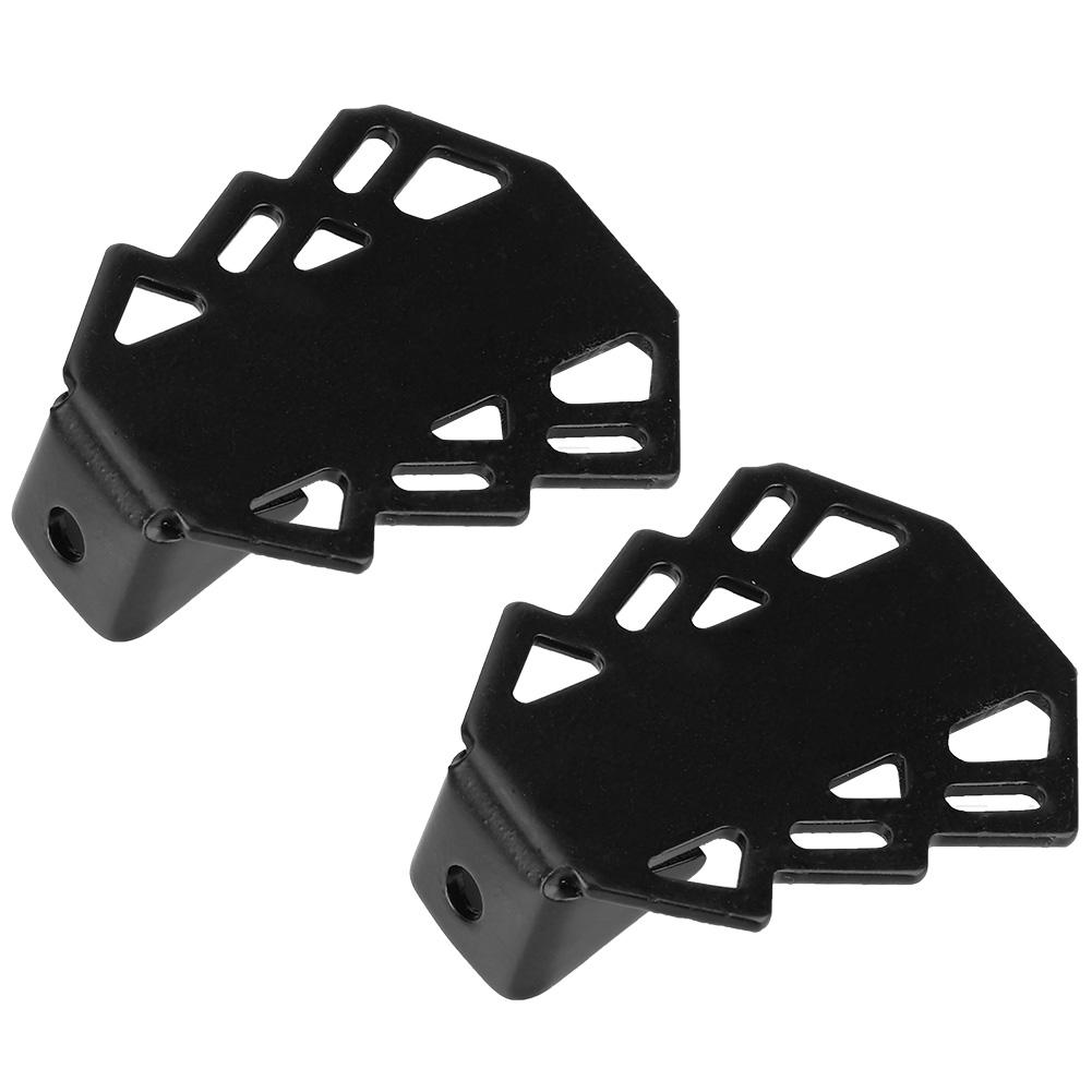 

2 шт. Железные задние педали для горного велосипеда, противоскользящие подставки для ног с отверстием 5 мм