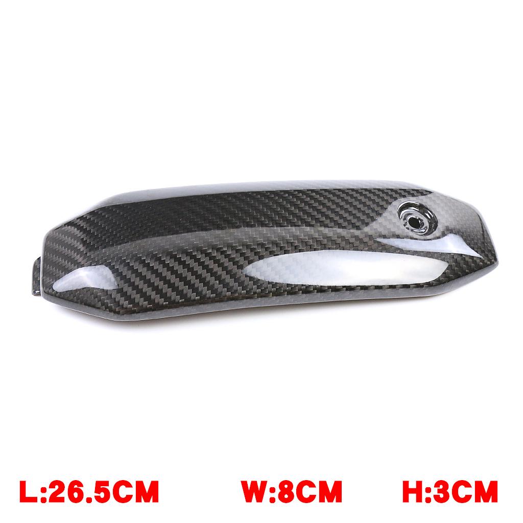 Carbon Fiber Fuel Tank Cover for 2013+ Yamaha MT07 FZ07 Motorcycles