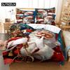 Santa Claus Bedding Set Duvet Cover Set 3d Bedding Digital Printing Bed Linen Queen Size Bedding Set Fashion Design