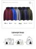 Men's Lightweight Hooded Down Jacket - 2025 Autumn/Winter Fashionable Warm Short Coat