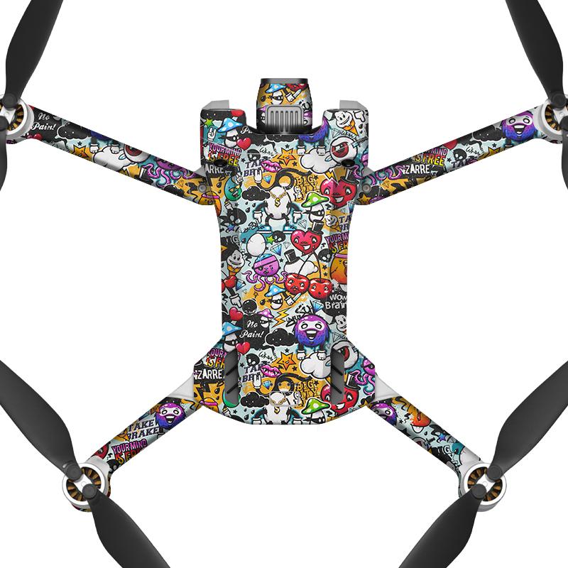 For DJI Mini 3 Pro Decal Skin Vinyl Wrap Film Camera Drone Protective Sticker Anti-Scratch Protector Coat RC-N1 RC N1 Mini3 Pro