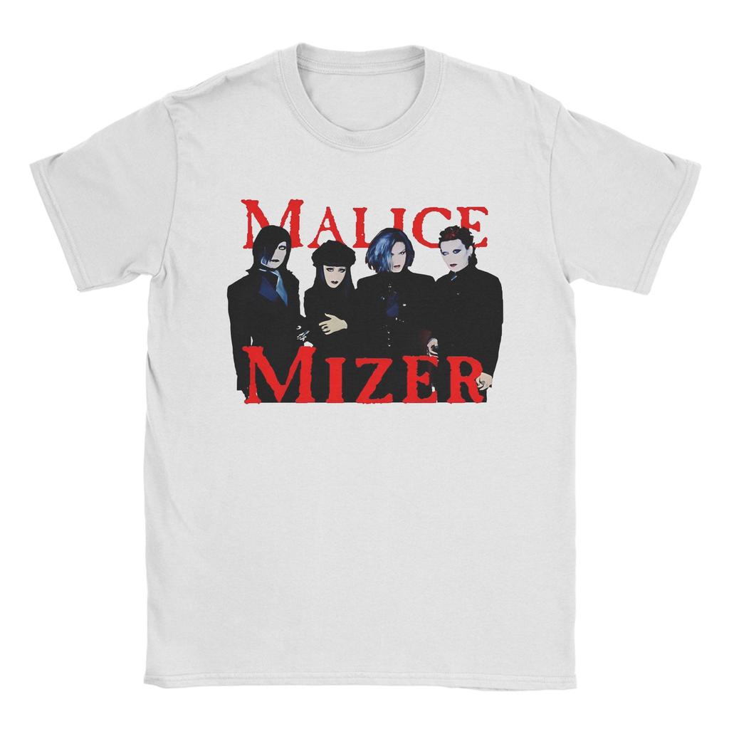 Funny Rare MALICE MIZER TShirts Men O Neck 100 Cotton T Shirts Short Sleeve Tees Classic Clothes