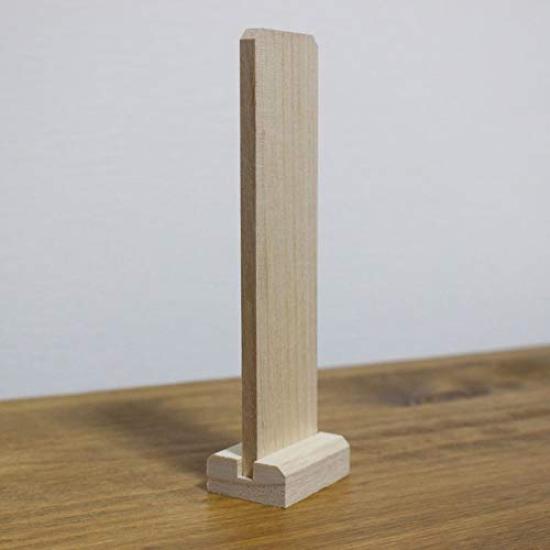 Zwykła biała drewniana tabliczka pamiątkowa, mini tabliczka pamiątkowa, prosta tabliczka pamiątkowa, drewno paulowni