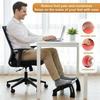 A25F-Massage Roller Equipped Ergonomic Adjustable Foot Rest For Under Desk Use, 6-Level Height Adjustability At For Home