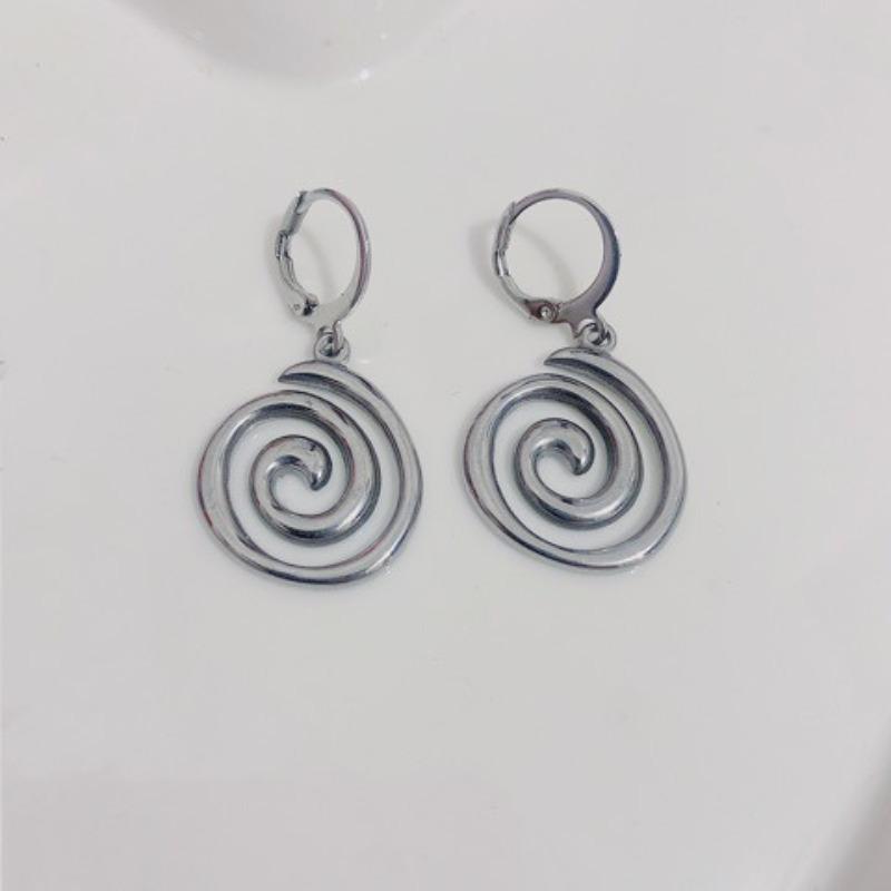 

Готические Винтажные Y2K Панк Камень Лунный свет Бант Луна Сердце Крылья Крест Подвеска Серьги Egirl Гранж EMO Сцена 2000-е Аксессуары белый