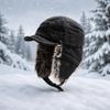 Thickened Winter Bomber Hats Windproof Ski Headwear New Winter Hats with Earflap  Winter