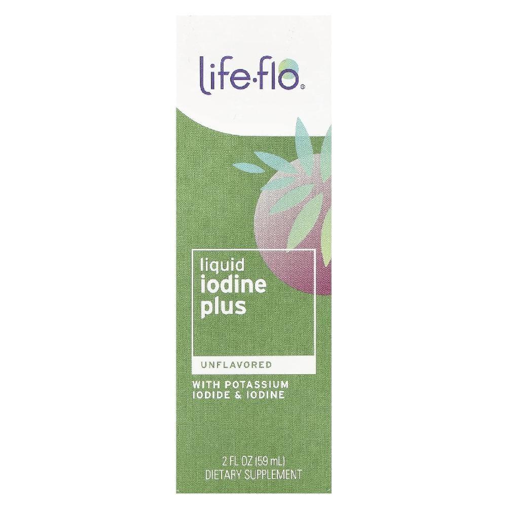 Potassium Iodine Iodide (2 bottles) LifeFlo Liquid Potassium Iodide Unflavored 59ml
