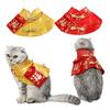 Katze Chinesisches Neujahr Kostüm Umhang Frühlingsfest Hundeumhang Verkleidung Kleidung Festkostüm Foto Outfit für Haustiere