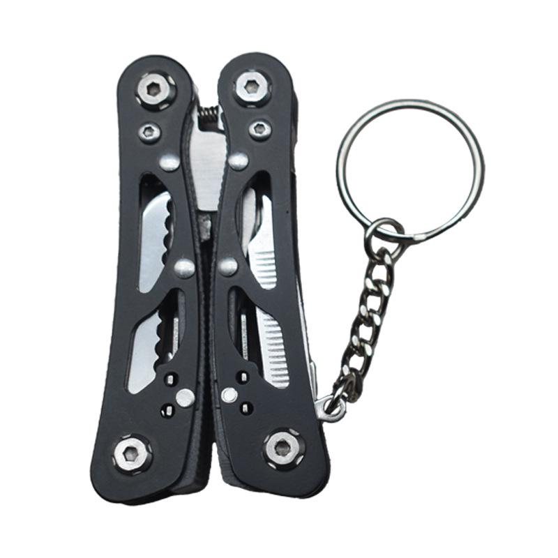 Portable Multifunctional Camping Tool: Folding Mini Pliers