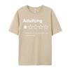 Funny Gifts For Friends Unisex Newest Normal Tshirts Round Neck Combed Cotton Short Sleeve Tees Gift Idea Tee Shirts Father Day