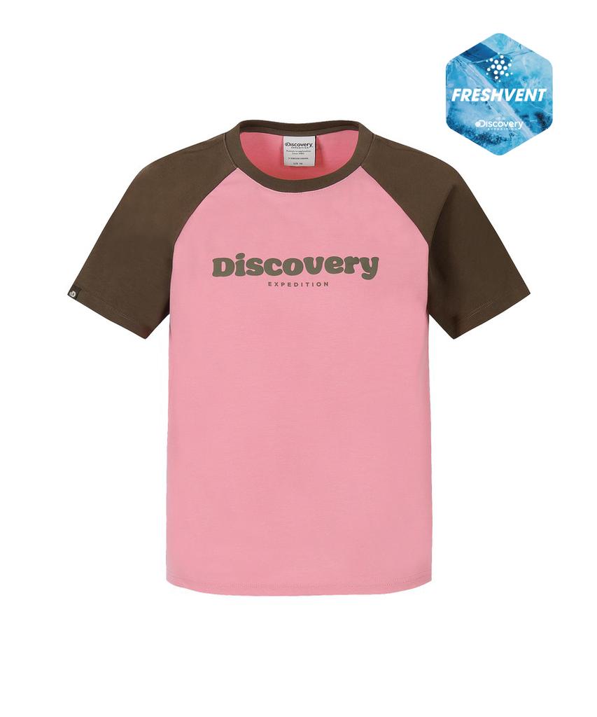 DISCOVERY EXPEDITION Women'S Freshvent Raglan Short Sleeve T-Shirt (Pink)