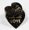 Inkdotpot Gold Foil Paper Hang Tags Made With Love Wedding Favor Tags 100