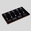 5 Grid Money Cash Coin Register Cashier Box Insert Tray Storage Drawer Organizer
