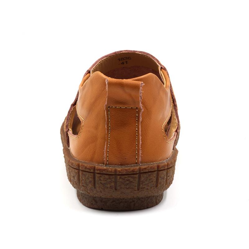 Fashion New 2024 Breathable Summer Shoes Hollow Outs Genuine Leather Men Casual Shoes Soft Bottom Fashion Men Shoes 663