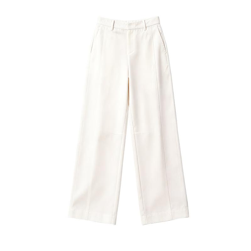 Women's Cooling Tencel Blend Casual Straight-Leg Trousers