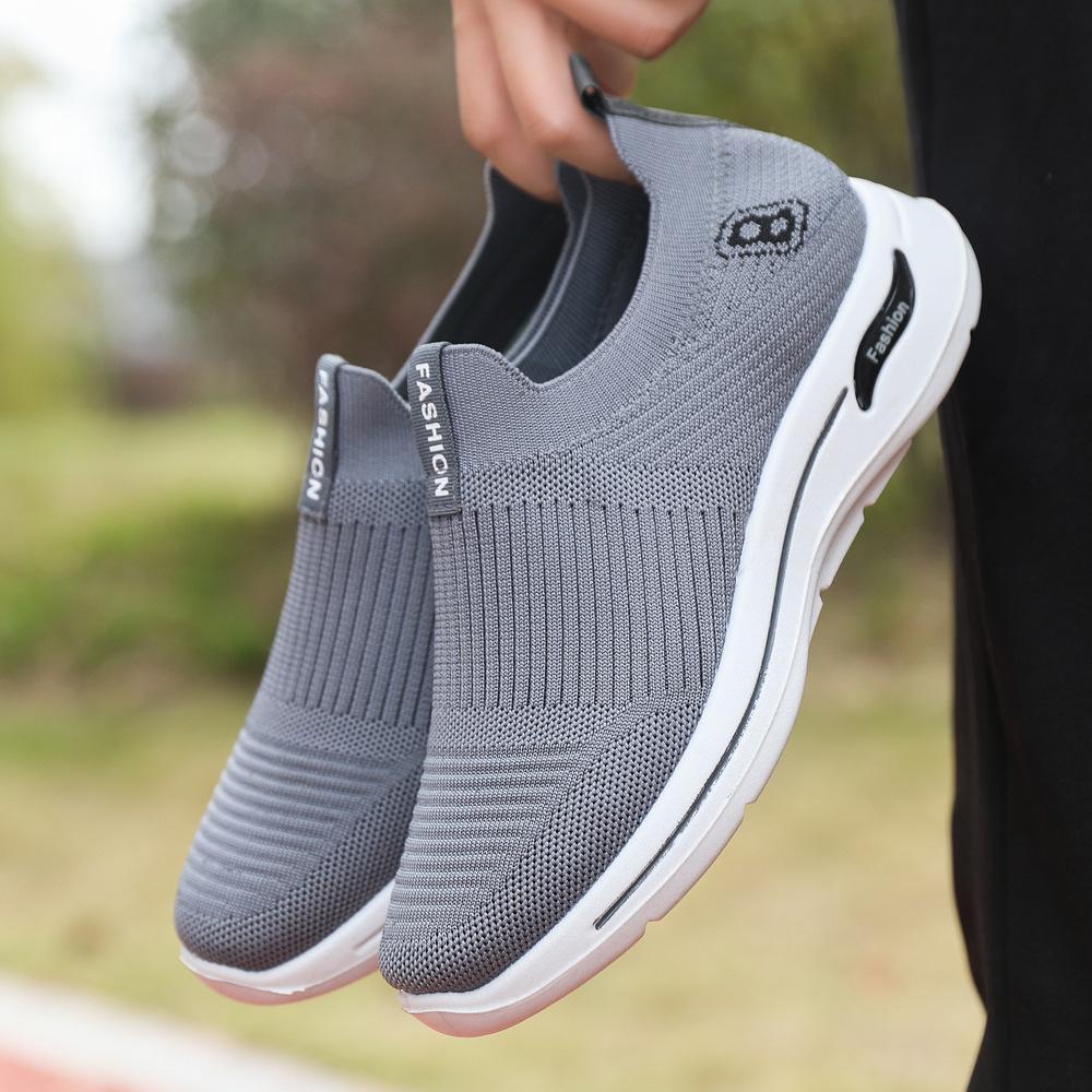 2024 New One-pedal Non-slip Soft-soled Shoes Comfortable and Breathable Light Walking Shoes Casual Sports Men's Shoes