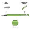 Stylo plume - Vert fluo - Métal - Plume moyenne - Rechargeable - Caran d'Ache - 849