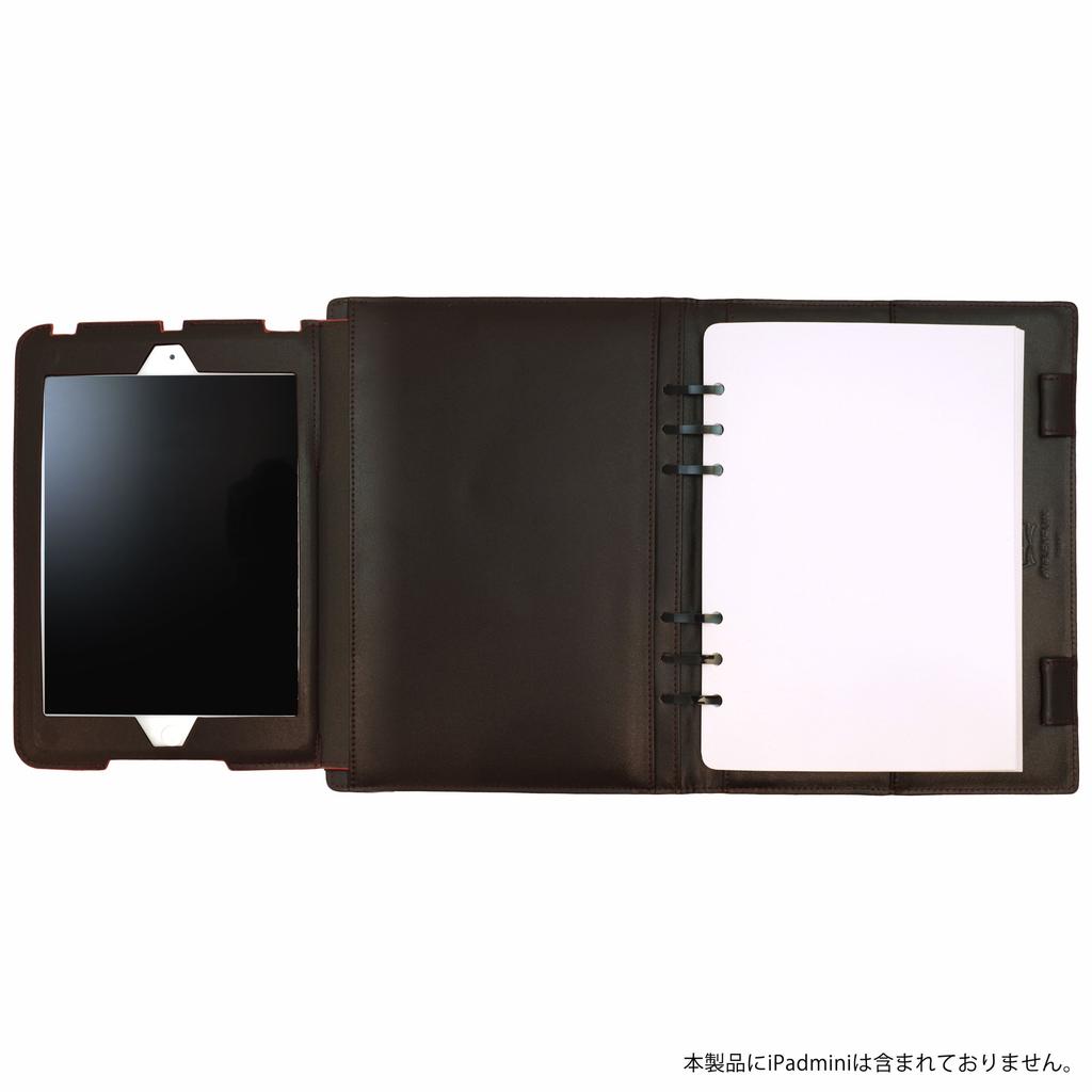 A5 Size 6-Hole 180 & Tablet Case Set, Cordura Nylon [Orange] 61804